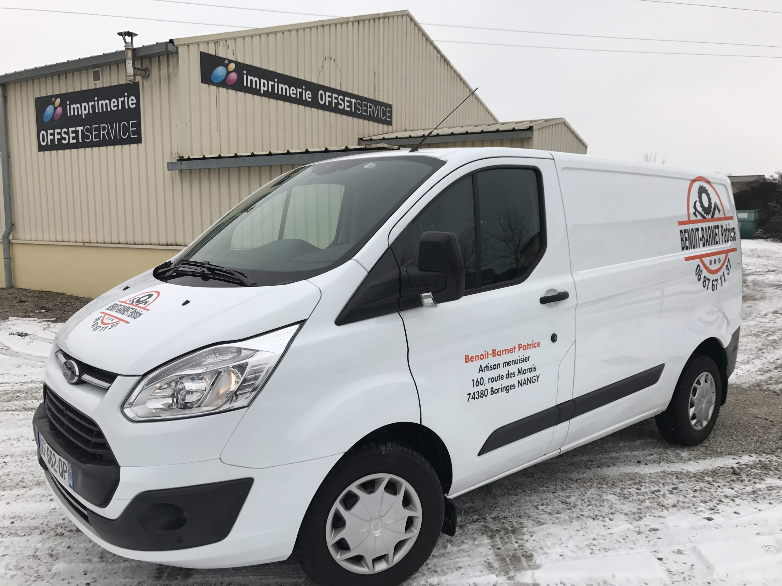 Adhésif voiture signalétique et grand format Offset Service